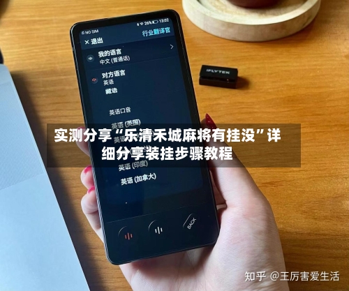 实测分享“乐清禾城麻将有挂没	”详细分享装挂步骤教程-第2张图片