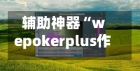 辅助神器“wepokerplus作弊辅助挂透视软件”揭秘透视辅助万能挂-第2张图片