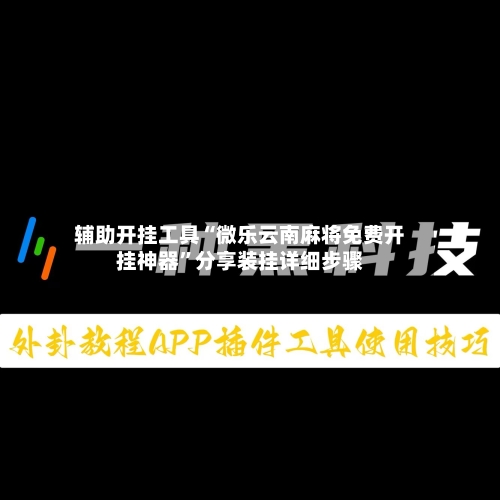 辅助开挂工具“微乐云南麻将免费开挂神器	”分享装挂详细步骤-第2张图片