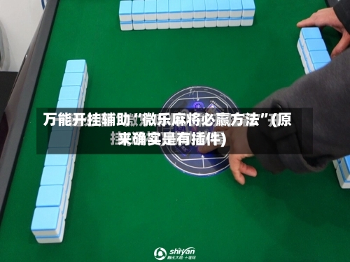 万能开挂辅助“微乐麻将必赢方法”(原来确实是有插件)