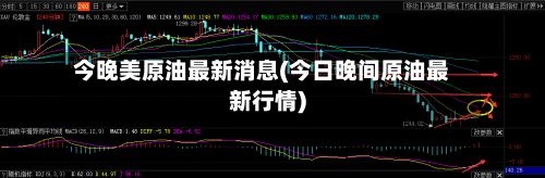 今晚美原油最新消息(今日晚间原油最新行情)-第3张图片