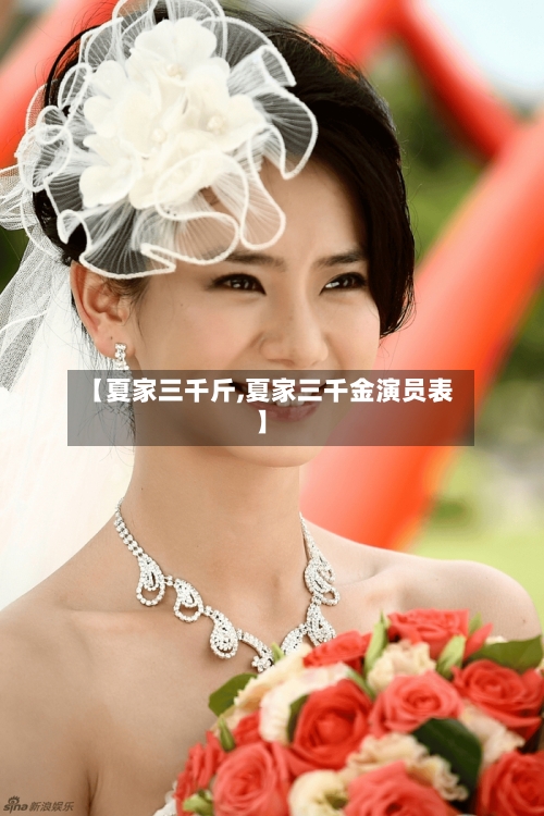 【夏家三千斤,夏家三千金演员表】-第2张图片