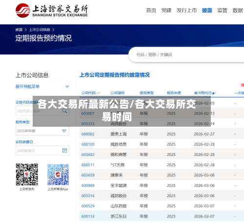 各大交易所最新公告/各大交易所交易时间-第3张图片