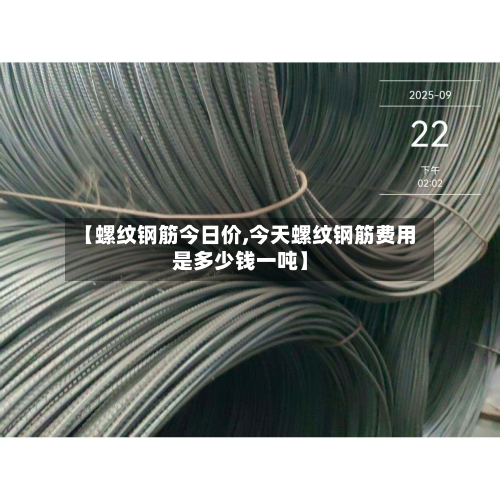 【螺纹钢筋今日价,今天螺纹钢筋费用是多少钱一吨】-第2张图片