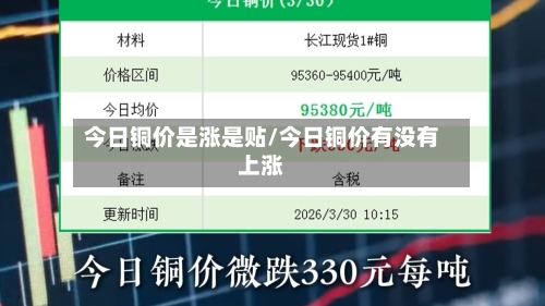 今日铜价是涨是贴/今日铜价有没有上涨-第2张图片