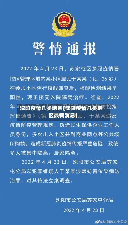 沈阳疫情几类地区(沈阳疫情几类地区最新消息)